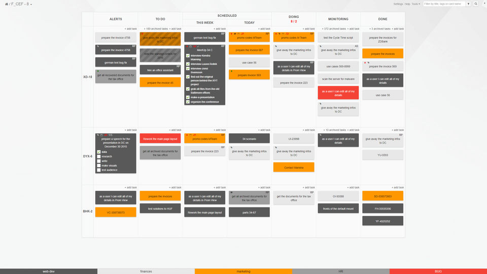 Kanban Tool screenshot 1