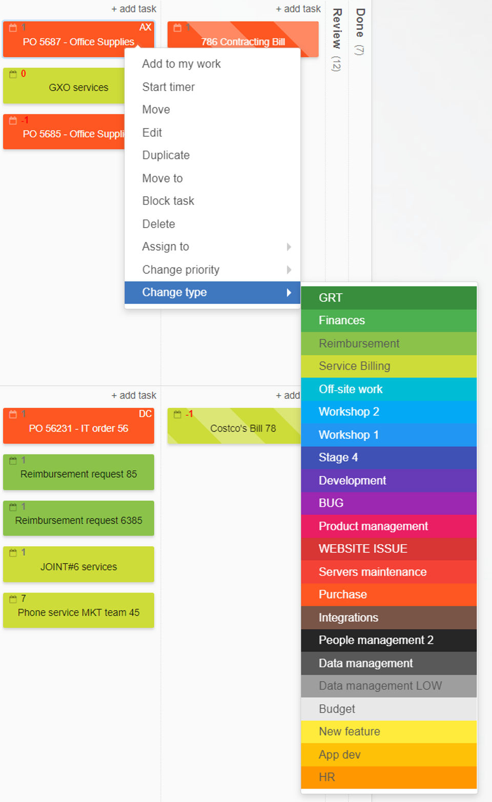 Kanban Tool screenshot 3