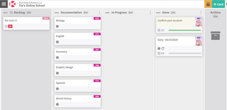 Kanban Zone screenshot 2