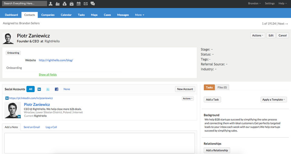 KarmaCRM screenshot 3