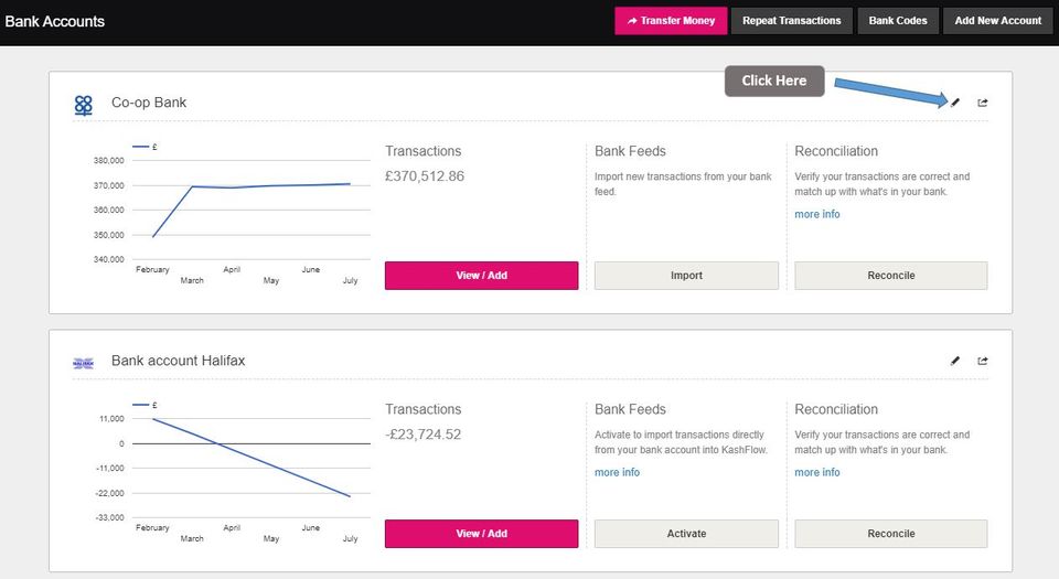 Kashflow screenshot 3
