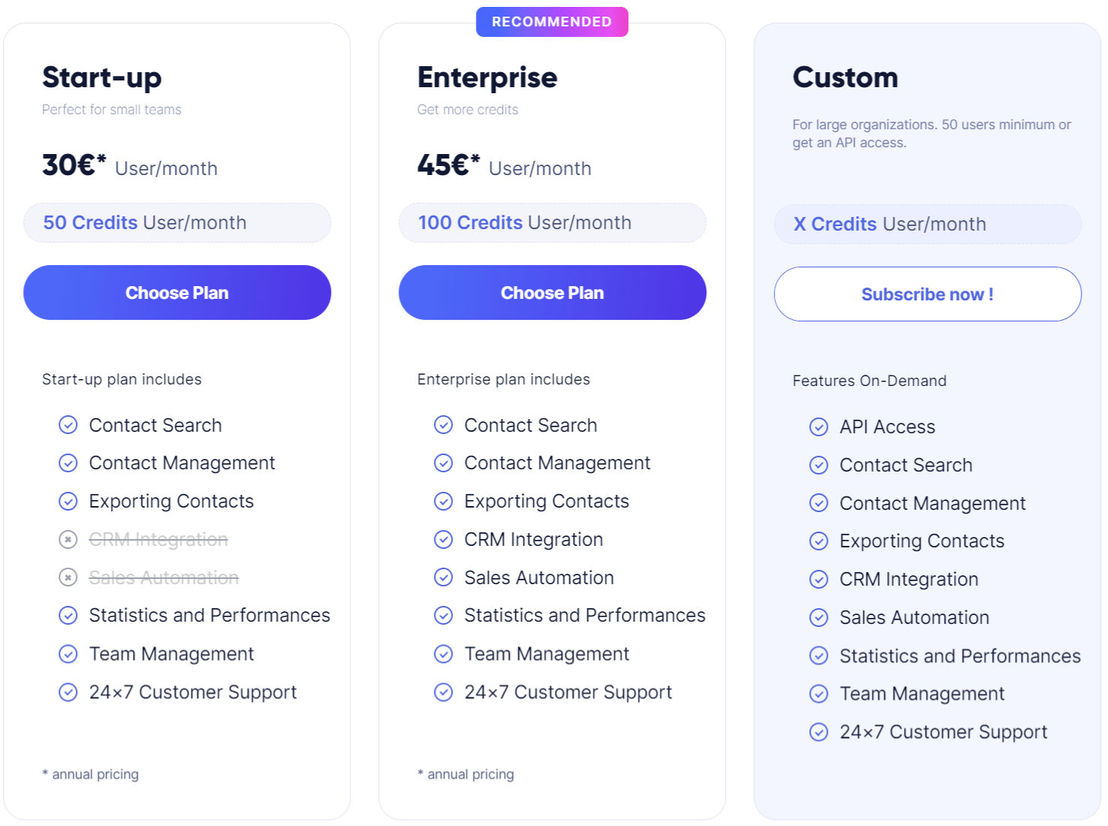 Kaspr pricing 1