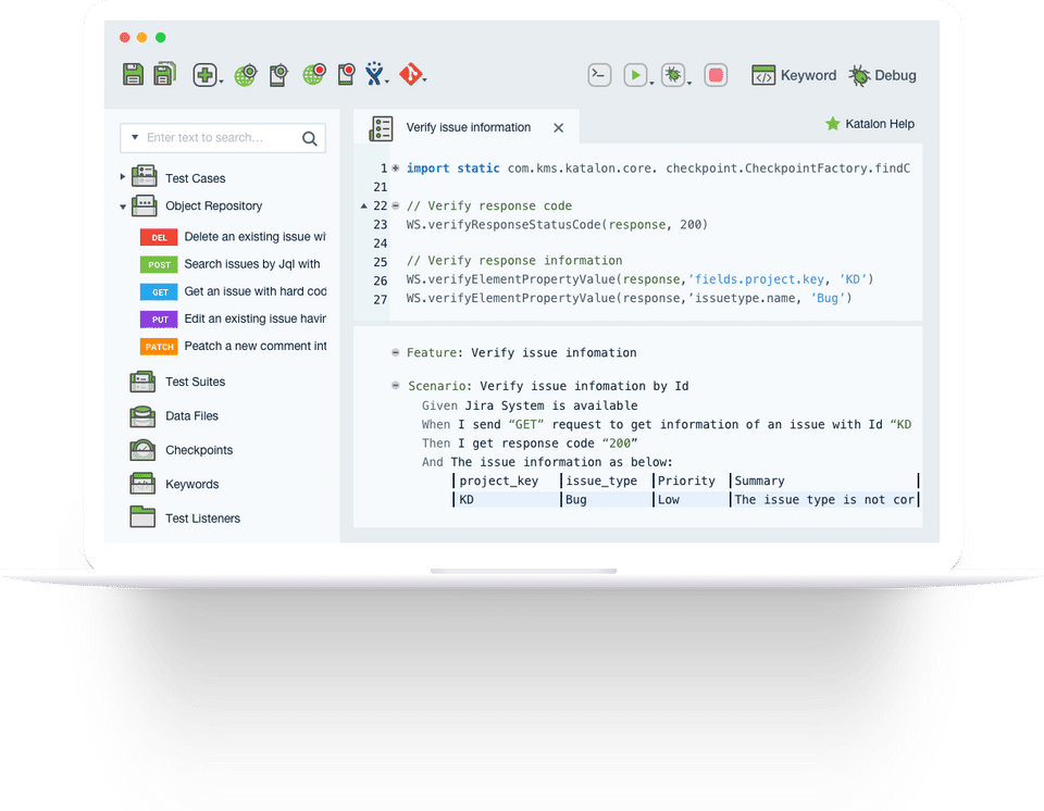 Katalon Studio screenshot 2