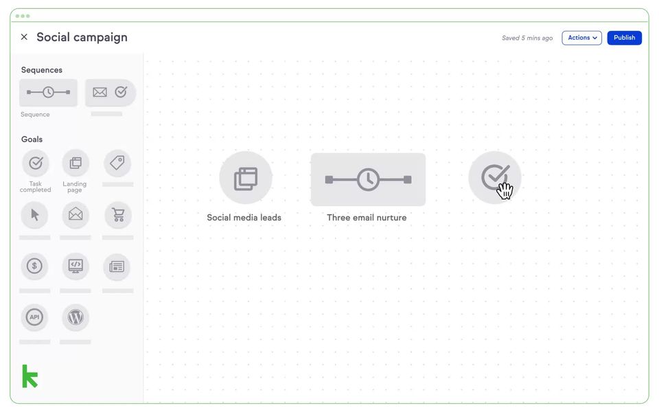 Keap screenshot 3