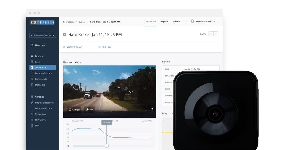 KeepTruckin screenshot
