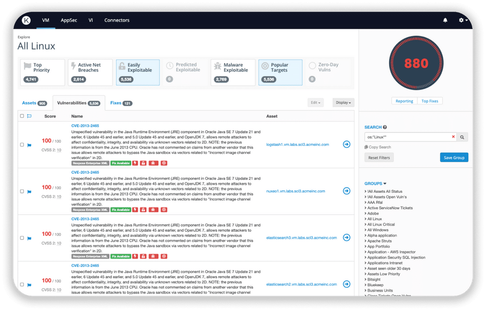 Kenna Security screenshot 3
