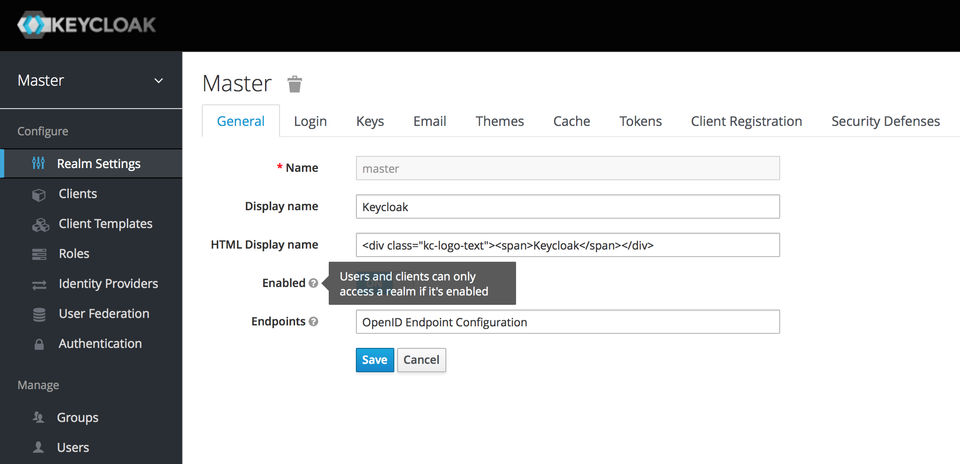 Keycloak screenshot 4