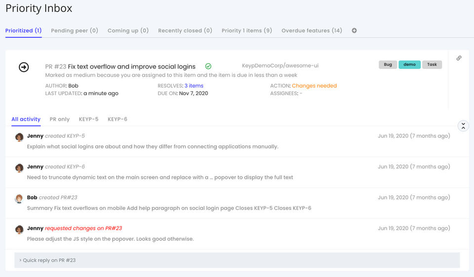Keypup screenshot 2
