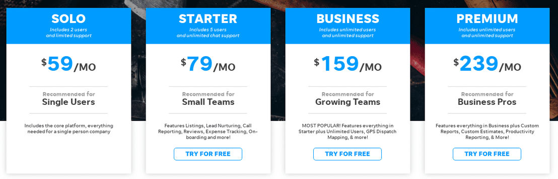 Kickserv screenshot 2
