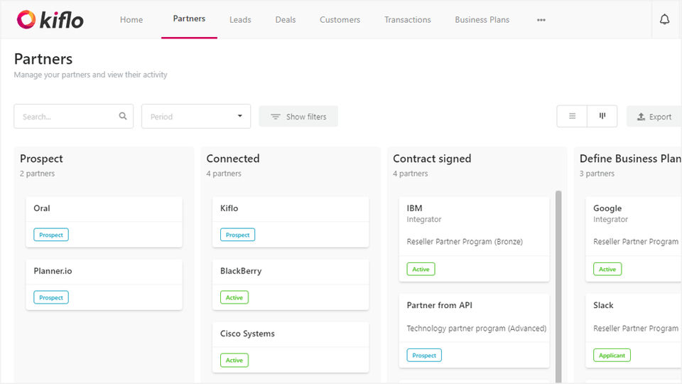 Kiflo PRM screenshot 4