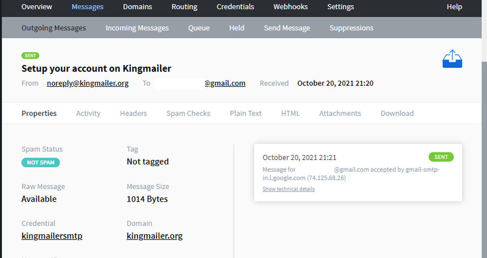 Kingmailer screenshot 1