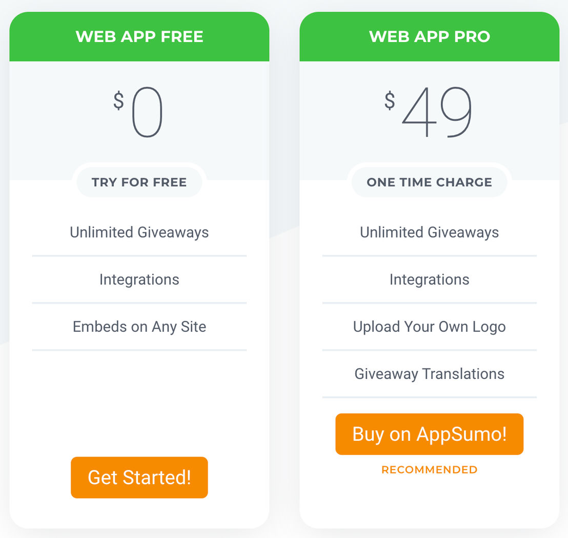 KingSumo pricing 1