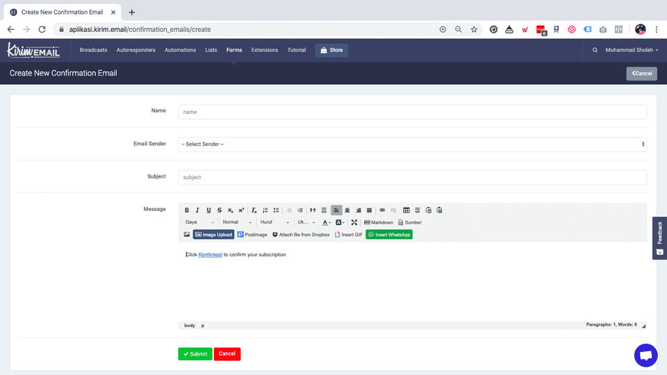 KIRIM.EMAIL screenshot 1