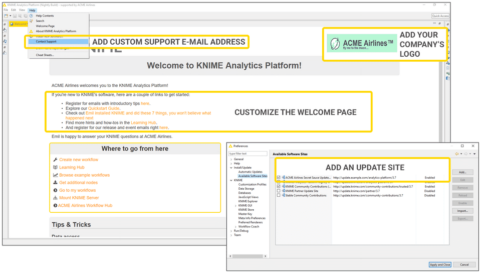 KNIME Analytics Platform screenshot 1