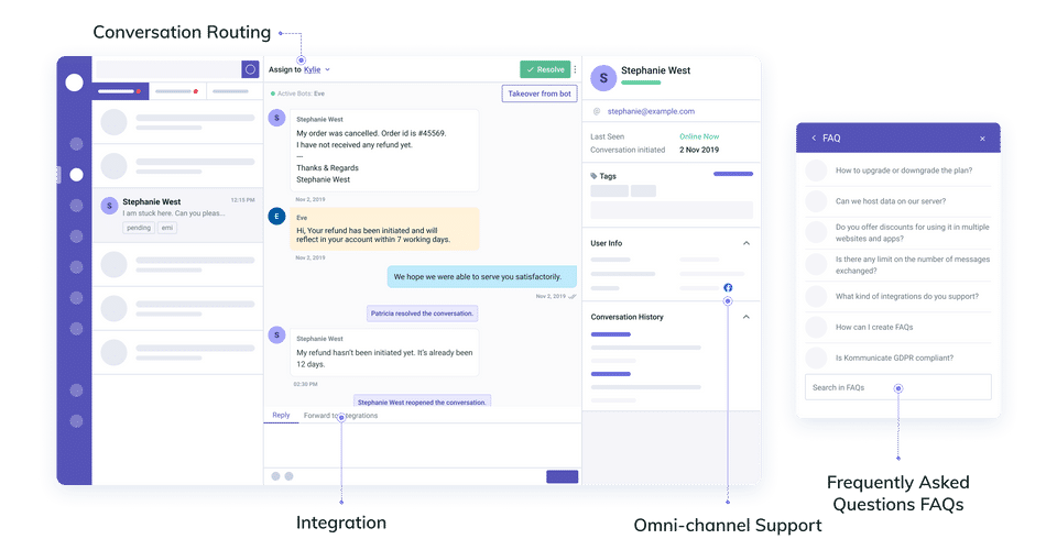 Kommunicate screenshot 4