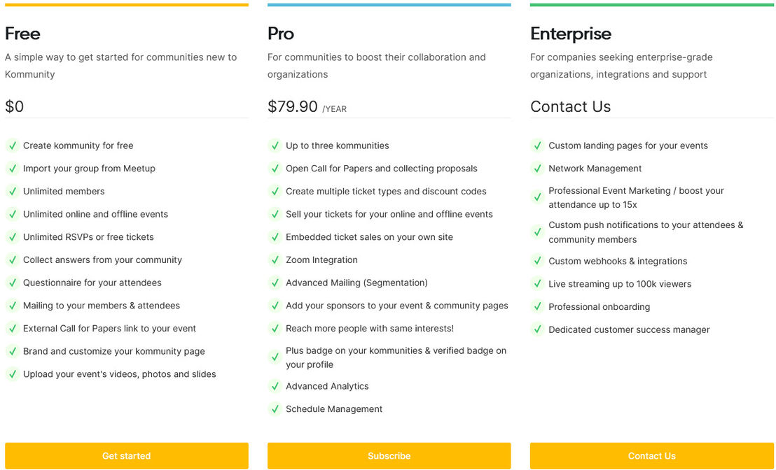 Kommunity screenshot 2