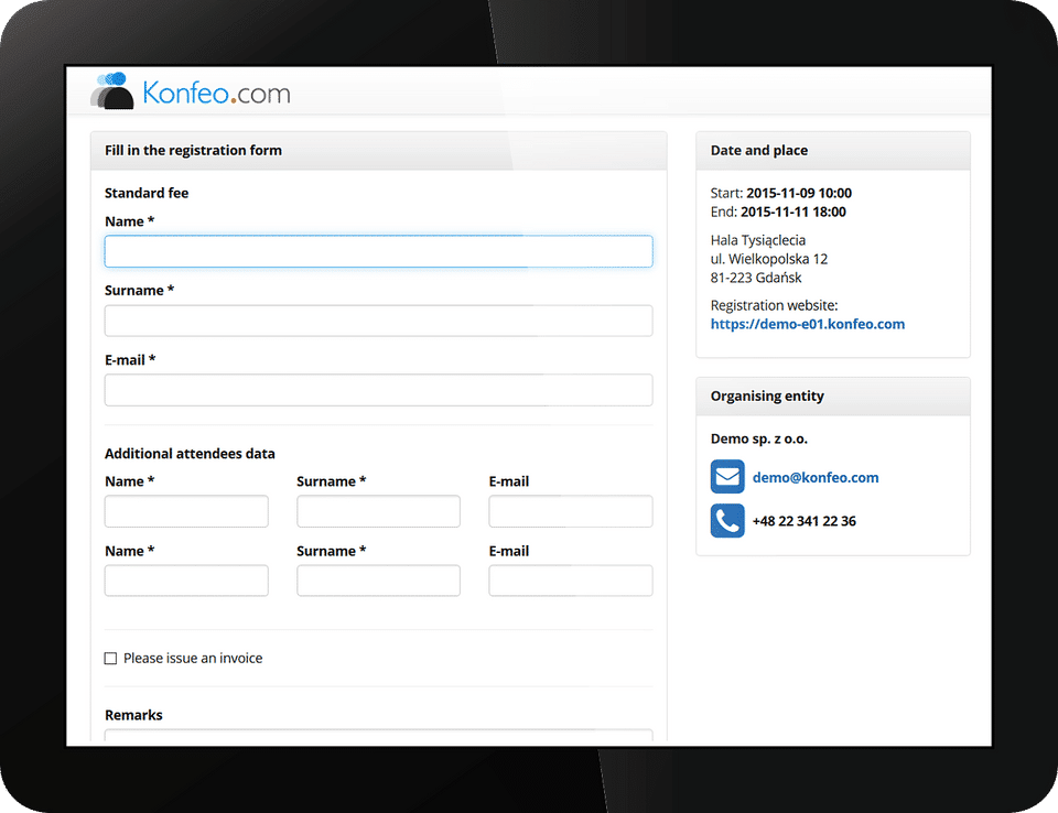 Konfeo screenshot 3