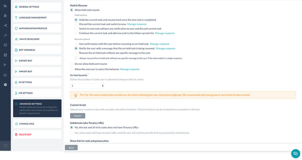 Kore.ai screenshot 1