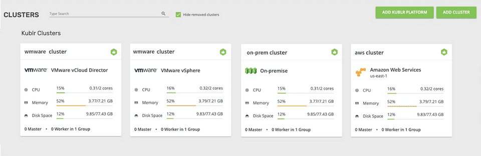 Kublr screenshot 1