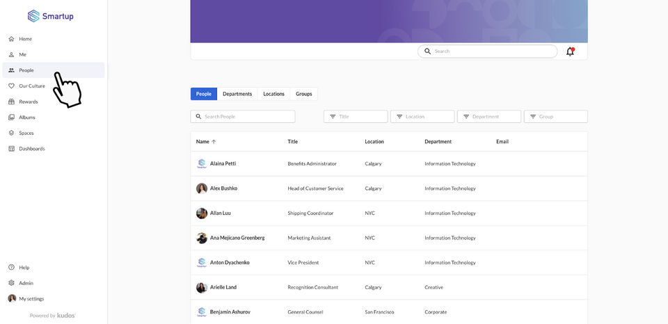 Kudos screenshot 1
