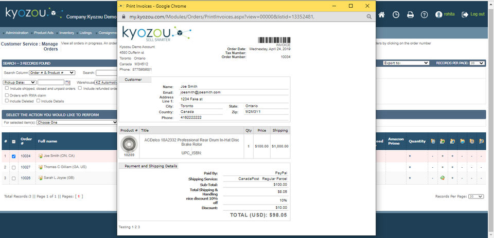 Kyozou screenshot 1