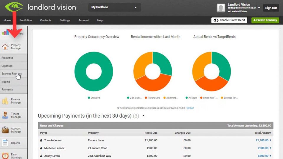 Landlord Vision screenshot 1