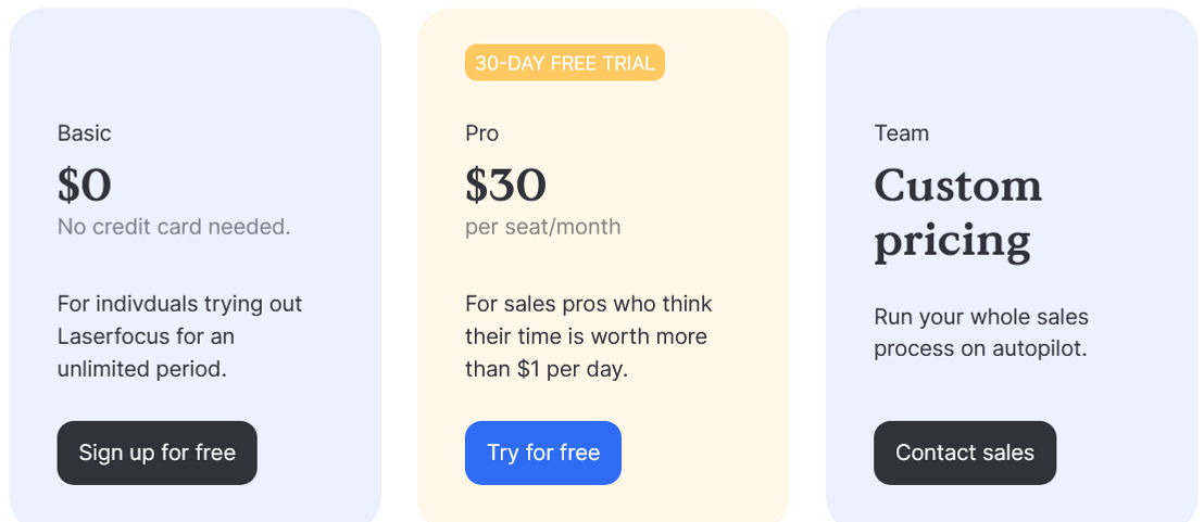 Laserfocus screenshot 1