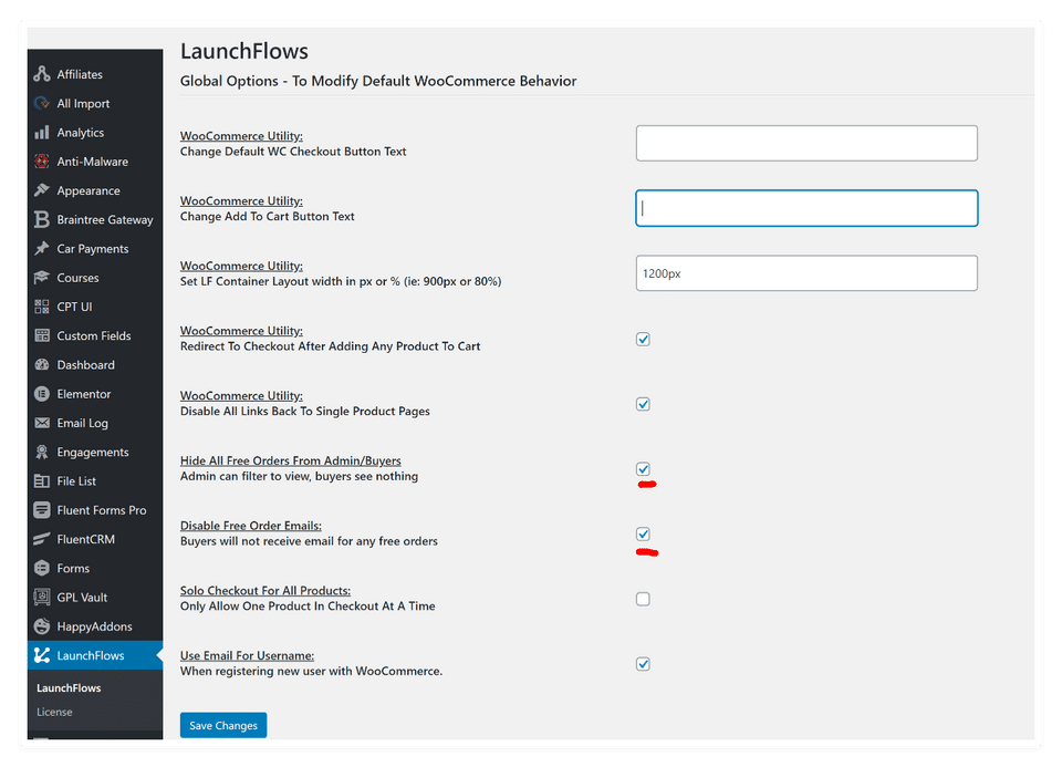 LaunchFlows screenshot 2