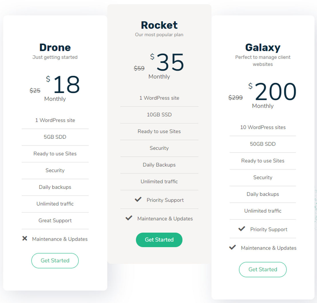 LaunchMyWP pricing 1