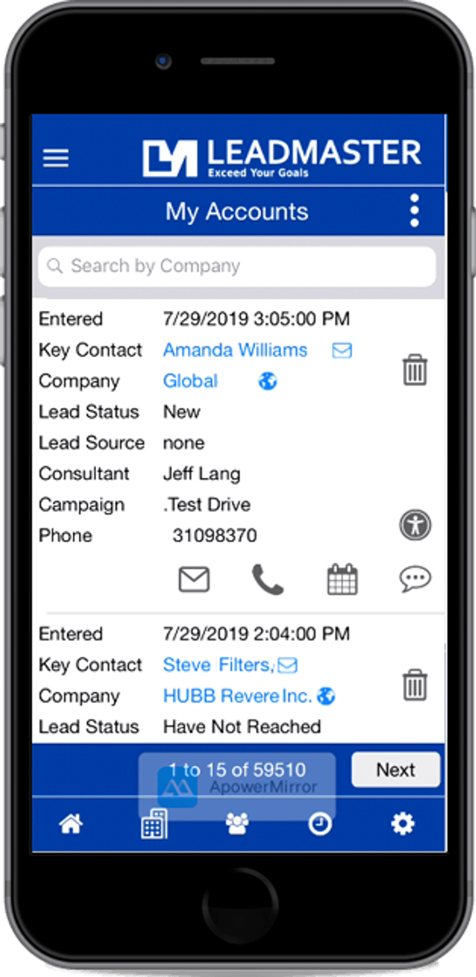 LeadMaster screenshot 2