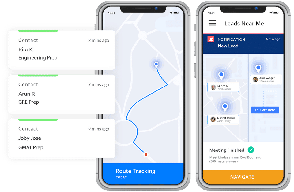 LeadSquared CRM screenshot