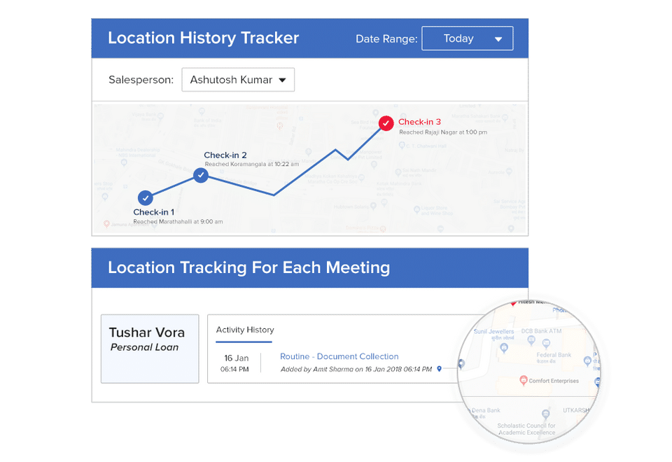 LeadSquared CRM screenshot