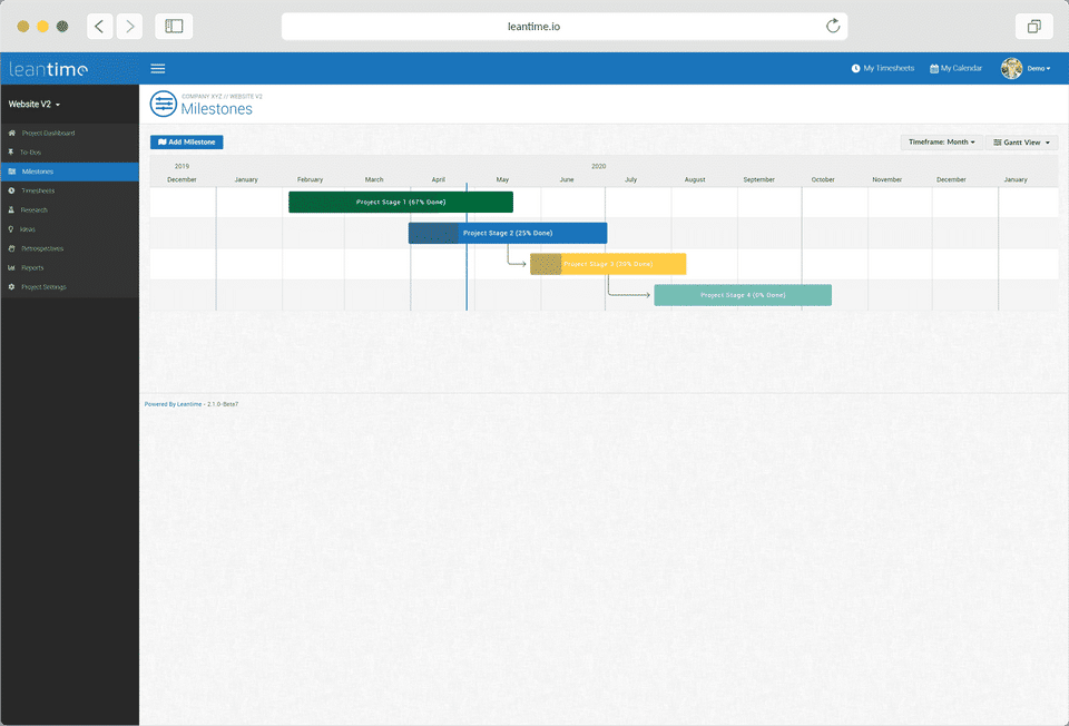 Leantime screenshot 3