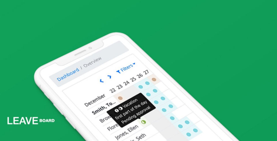 LeaveBoard screenshot 1