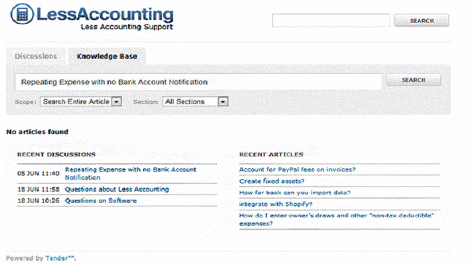 LessAccounting screenshot 3