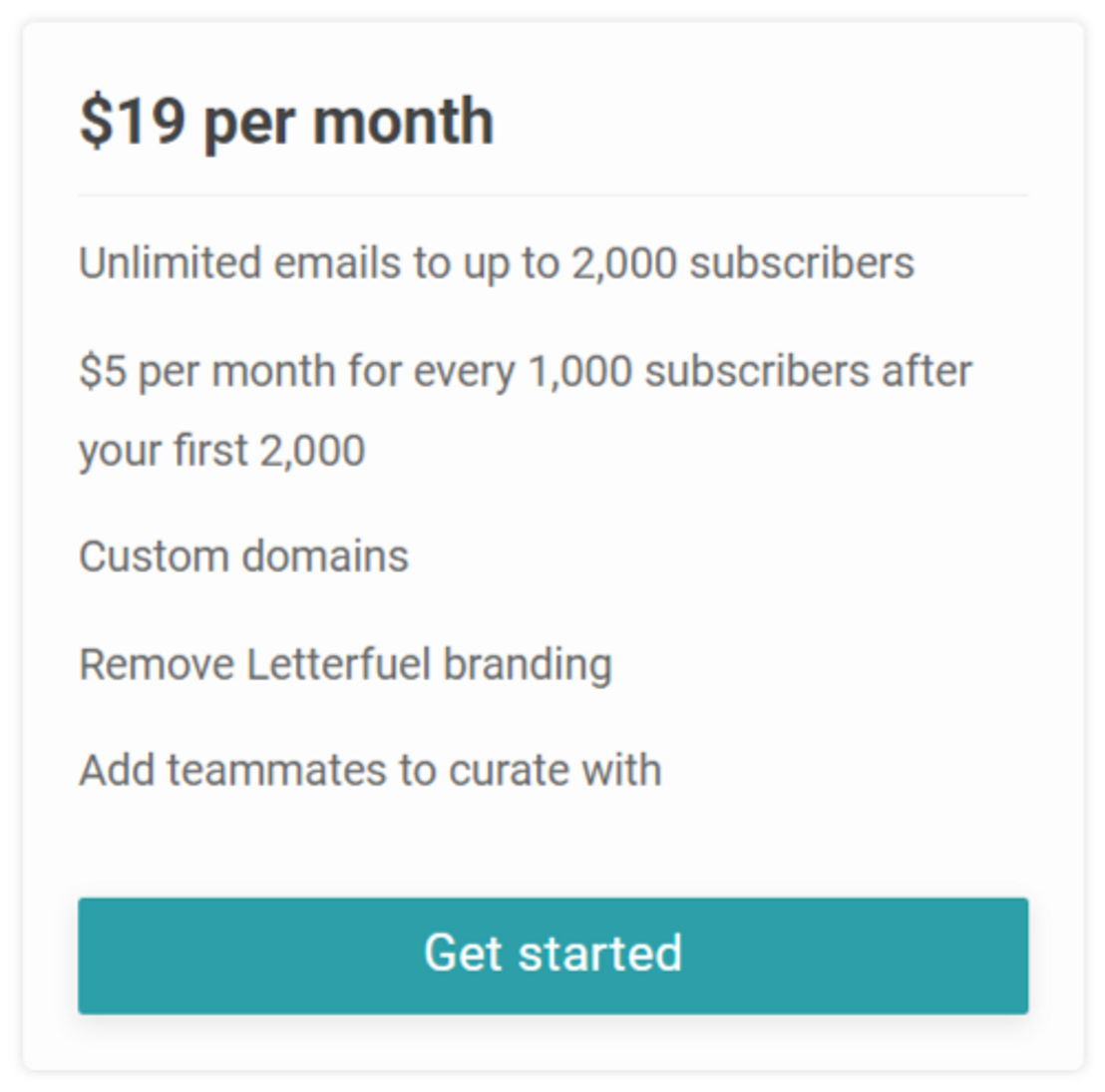 Letterfuel screenshot 1