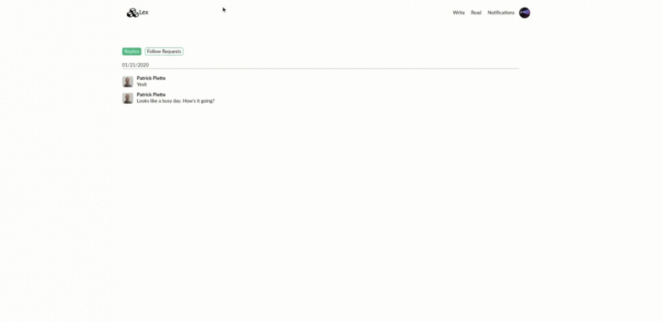Lex screenshot 4