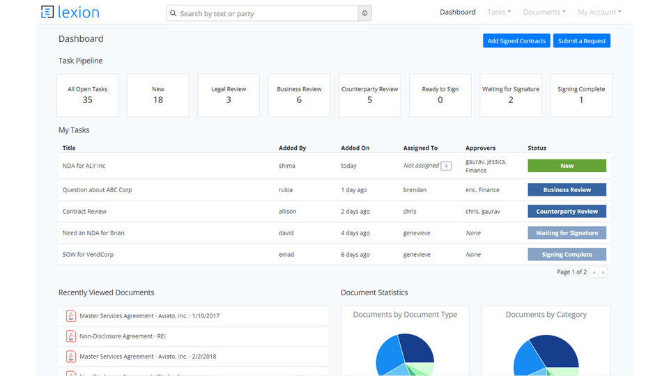Lexion screenshot 1