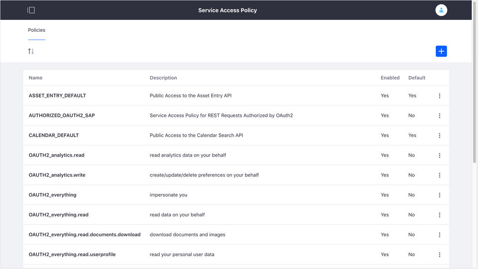 Liferay Digital Experience Platform screenshot