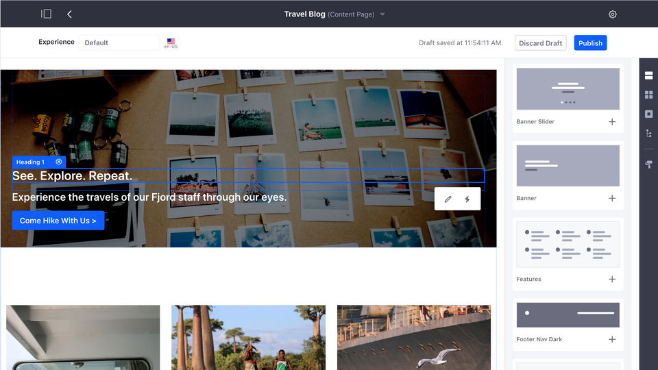 Liferay Digital Experience Platform screenshot