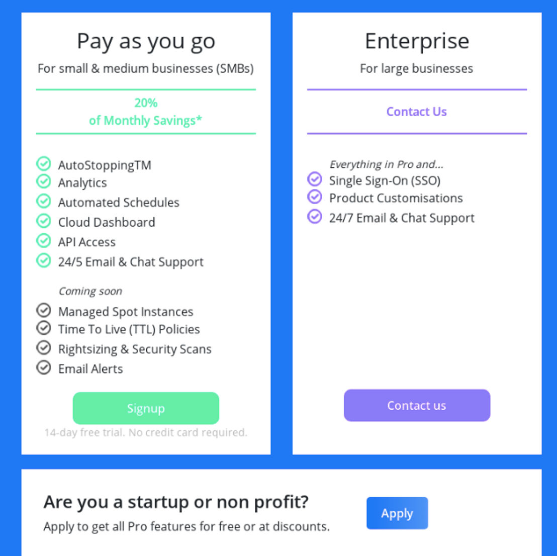 Lightwing pricing 1