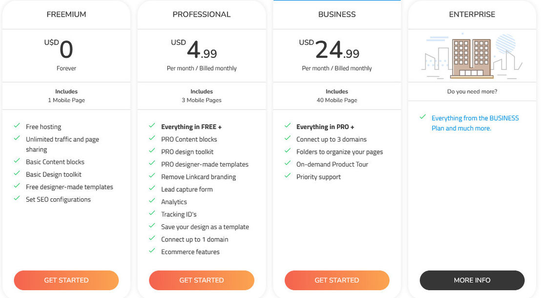 Linkcard screenshot 1
