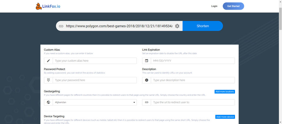 Link Fox screenshot 2