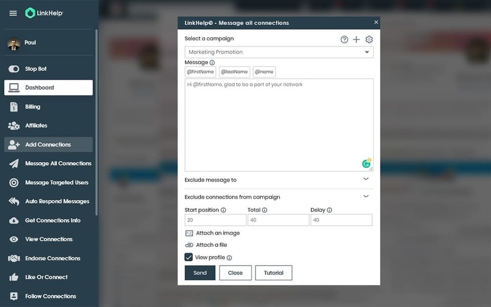 LinkHelp screenshot 2