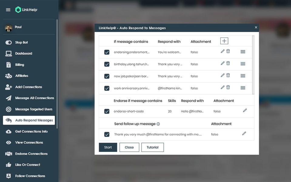 LinkHelp screenshot 1