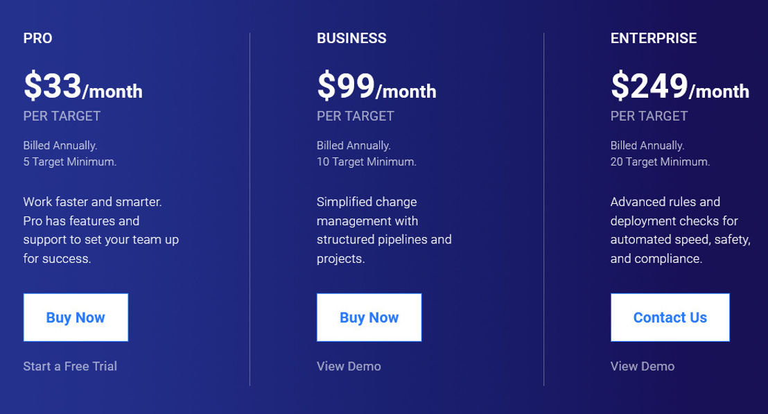 Liquibase pricing 1