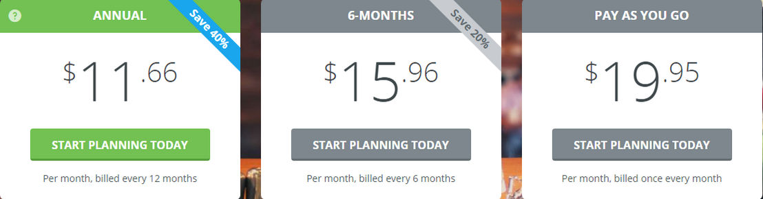 LivePlan pricing 2
