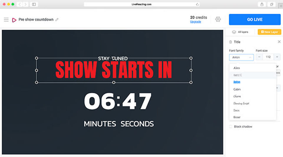 LiveReacting screenshot 2