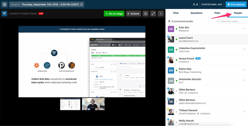 Livestorm screenshot 4