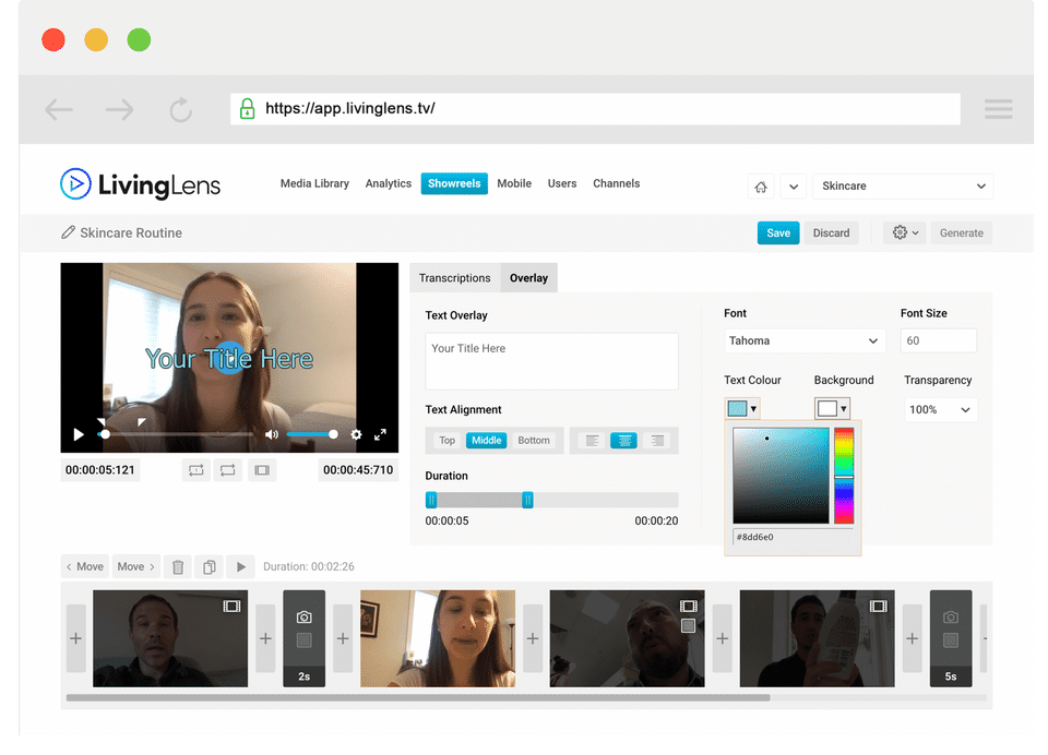 LivingLens screenshot 2